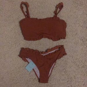 Bathing suit from cupshe, small, new with tags